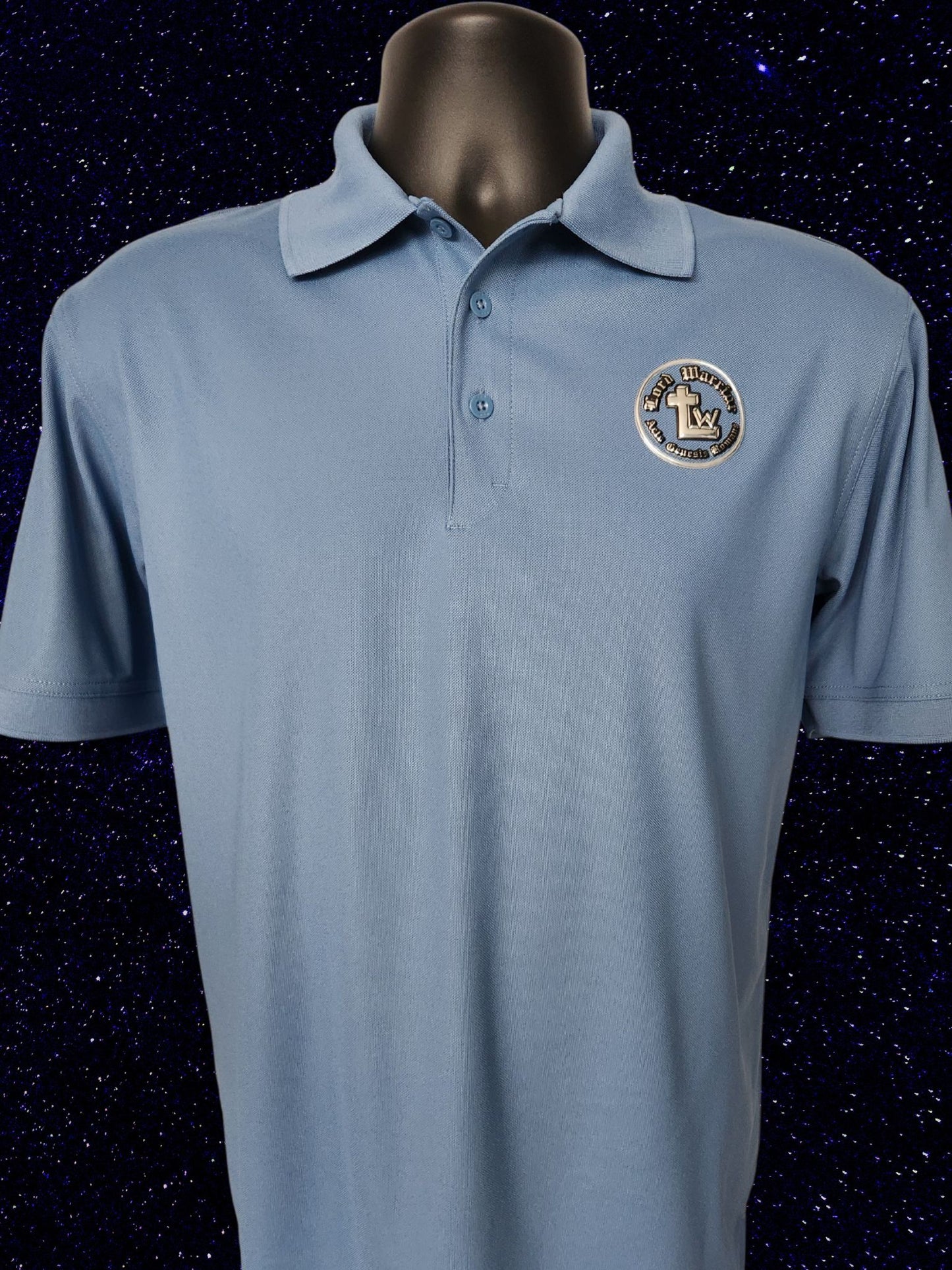 Blue Lord Warrior Men's Polo