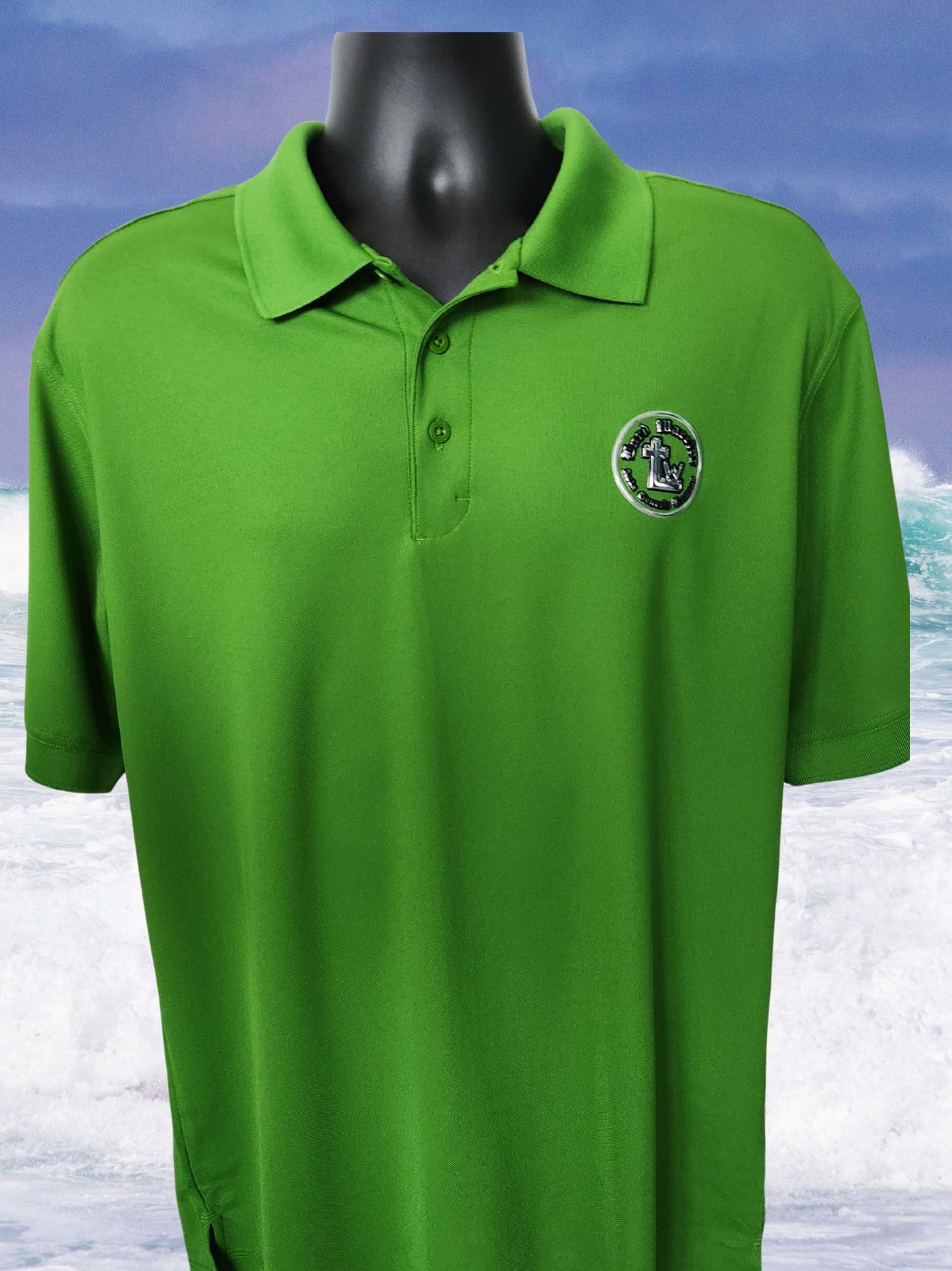 Green Lord Warrior Men's Polo