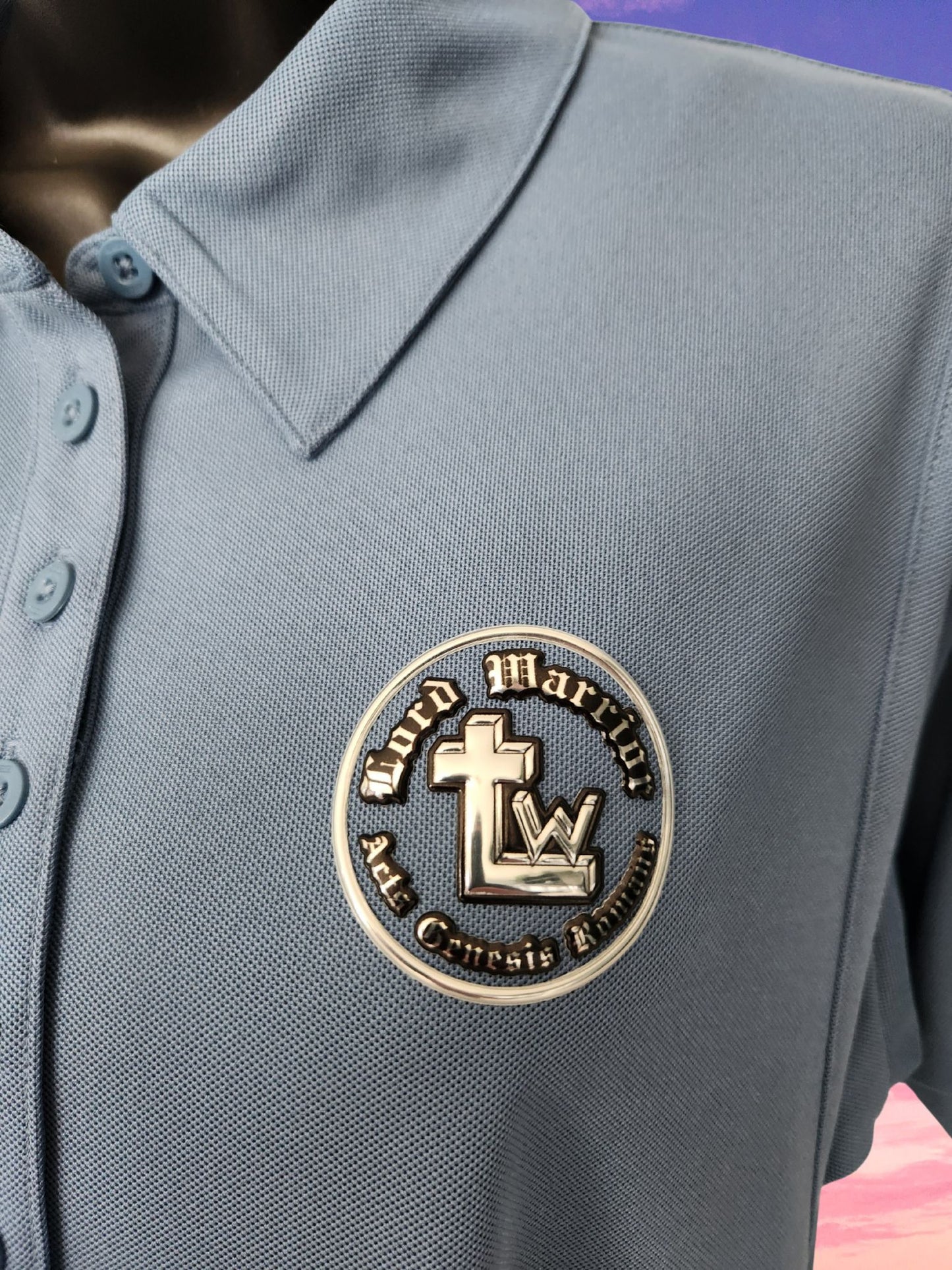 Women's Blue Lord Warrior Polo