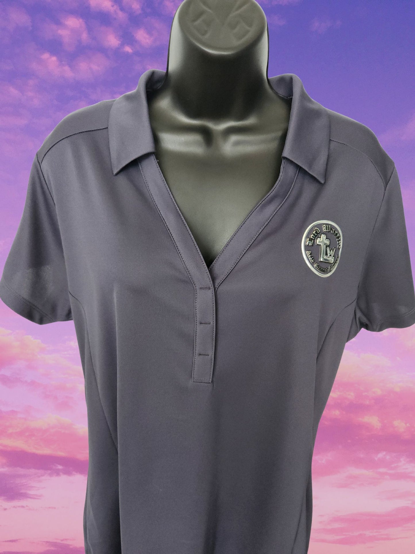 Lord Warrior Women's Charcoal Dress Shirt